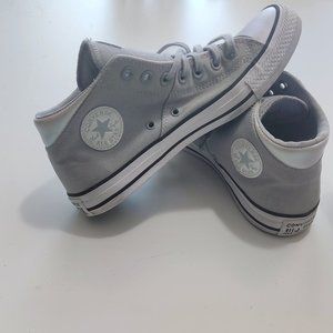 Gray Chuck Taylor's with Iridescent Accents